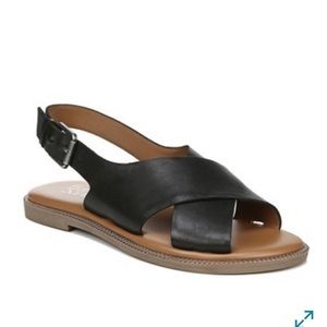 Franco sarto kayleigh slingback leather sandal Clearance